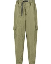 White Sand Relaxed Cargo Pants - Green
