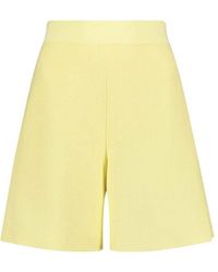 DRYKORN Zesty Lime High-waist Shorts - Yellow