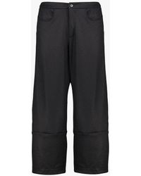 Transit High-waist Cropped Pants - Black