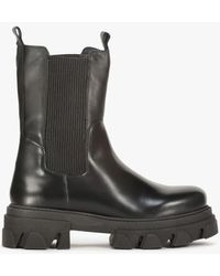 Shoe Biz Copenhagen Umay Leather Boots - Black