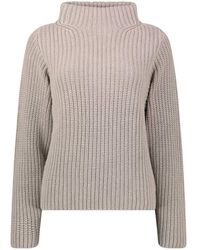 Iris Von Arnim Amarilla Cashmere Sweater - Gray