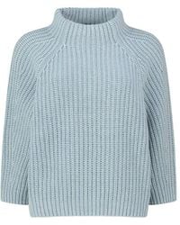 Iris Von Arnim Cashmere-knit Fallou Sweater - Blue