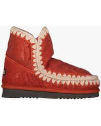 Mou Eskimo 18 Full Ton-sur-ton Hotfix Boots - Red