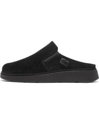Fitflop - Women Gen-ff Elasticated Suede Mules, Full Price - Lyst