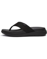 Fitflop - F-Mode Go Toe-Post Sandals Polyester, All, Size: Uk - Lyst