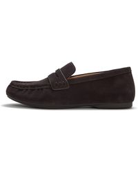 Fitflop - Delicato Suede Loafers, Mix, Size: Uk - Lyst
