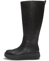 Fitflop - Gen-Ff Roam Leather High Boots, Size: Uk - Lyst