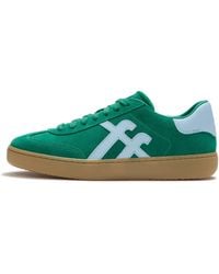 Fitflop - The Dash Ff T-Toe Suede Trainers, Marine, Size: Uk - Lyst