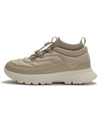 Fitflop - Neo-D-Hyker Water Resistant Trainers Pu/Polyester, Cappuccino, Size: Uk - Lyst