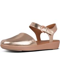 Fitflop Suede Cova in Oyster Pink (Pink 