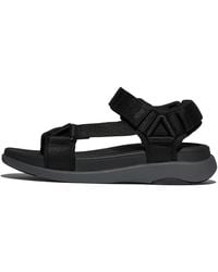 Fitflop - F-mode Go Mens Adjustable Webbing Back-strap Sandals Polyester Webbing Nylon - Lyst