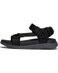 Fitflop - F-mode Go Mens Adjustable Webbing Back-strap Sandals Polyester Webbing Nylon - Lyst