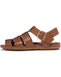 Fitflop - Gracie Leather Fisherman Sandals - Lyst