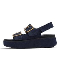 Fitflop - Gen-Ff Max Buckle Back-Strap Sandals - Lyst