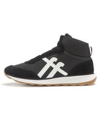 Fitflop - Retro-Q Suede High Top Trainers Size: Uk - Lyst