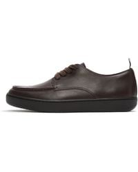Fitflop - Craft-Q Leather Moc Derby Shoes - Lyst