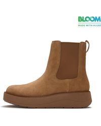 Fitflop - Gen-Ff Roam Suede Boots Suede Elastic, Terracotta, Size: Uk - Lyst