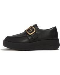 Fitflop - Gen-Ff Roam Derby Buckle Loafers Leather, Size: Uk - Lyst