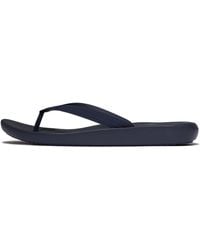 Fitflop - Iqushion Textured-Strap Flip-Flops - Lyst