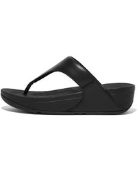 Fitflop - Lulu Leather Toe-Post Sandals - Lyst