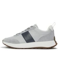 Fitflop - F-Mode Flow Leather/Suede Trainers - Lyst