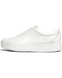 Fitflop - Rally Leather Sneakers With Flexible - Lyst