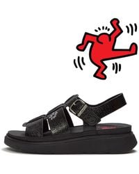 Fitflop - Gen-Ff X Keith Haring Fisherman Sandals - Lyst