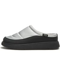 Fitflop - Gen-Ff Padded Mules Pu/Polyester, Size: Uk - Lyst