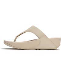 Fitflop - Lulu Leather Toe-Post Sandals - Lyst