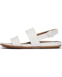 Fitflop - Women Gracie Leather Back-strap Sandals - Lyst