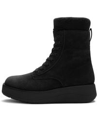 Fitflop - Gen-Ff Roam Lace-Up Suede Boots, All, Size: Uk - Lyst