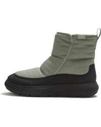 Fitflop - Iq-Comff Water Resistant Boots Pu/Polyester, /Sage, Size: Uk - Lyst