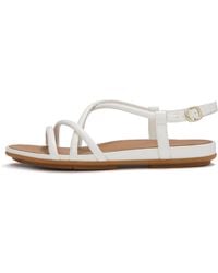Fitflop - Gracie Leather Strappy Back-Strap Sandals - Lyst