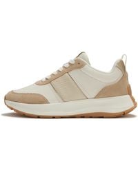 Fitflop - F-Mode Flow Leather Trainers - Lyst