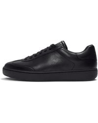 Fitflop - The Dash T-Toe Leather Trainers - Lyst