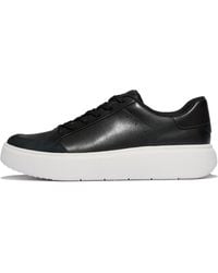 Fitflop - Women Rtg Leather/suede Trainers Leather/suede/pu (faux Leather) - Lyst