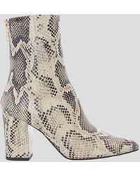 paris texas python ankle boots