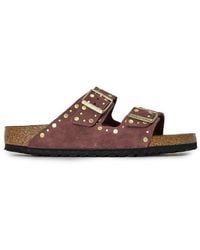Birkenstock - Arizona Rivet Flat Sandals - Lyst