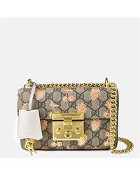 Gucci - Small Padlock Berry Shoulder Bag - Lyst