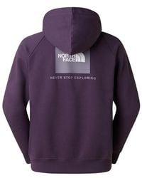 The North Face - Never Stop Exploring Cotton Long Sleeve Hoodie - Lyst