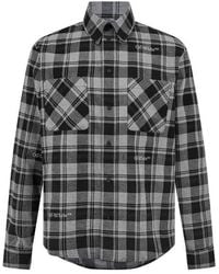 Off-White c/o Virgil Abloh - Check Shirt - Lyst