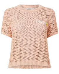 Chloé - Mp20 Short Sleeve Knitted Top - Lyst