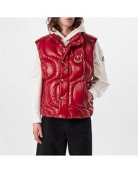 8 MONCLER PALM ANGELS - Gwenyth Down Gilet - Lyst