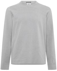 CP COMPANY METROPOLIS - Knitted Crew Neck Jumper - Lyst