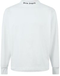 Palm Angels - Double Logo Long Sleeve T-Shirt - Lyst