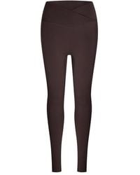 The Couture Club - Sculpting Stretch Crossover Leggings - Lyst