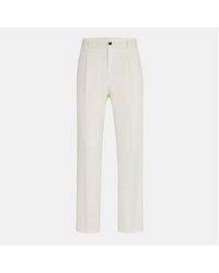 HUGO - Felix242 D Straight Leg Trousers - Lyst