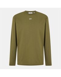 Off-White c/o Virgil Abloh - Skate Long Sleeve T-Shirt - Lyst