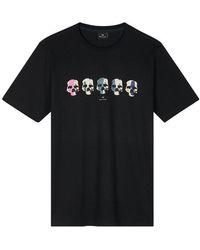 Paul Smith - Skull Graphic T-Shirt - Lyst