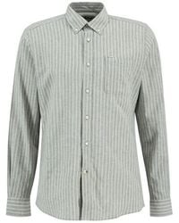 Barbour - Nelson Striped Long-Sleeved Tailored Shirt - Lyst